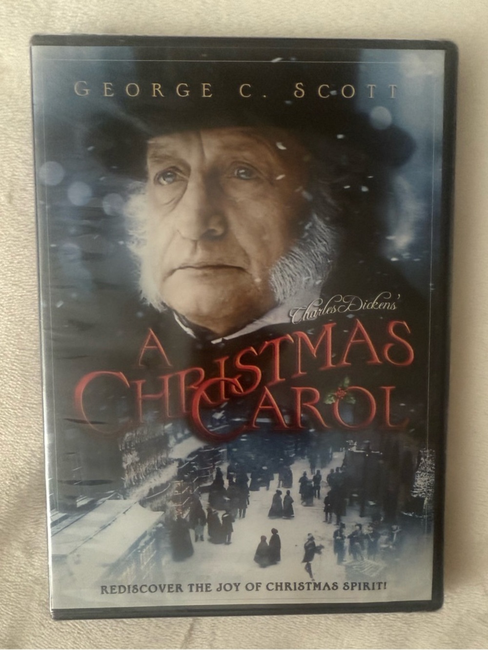A Christmas Carol George C. Scott Holiday Dickens Classic Tale DVD SEALED NEW